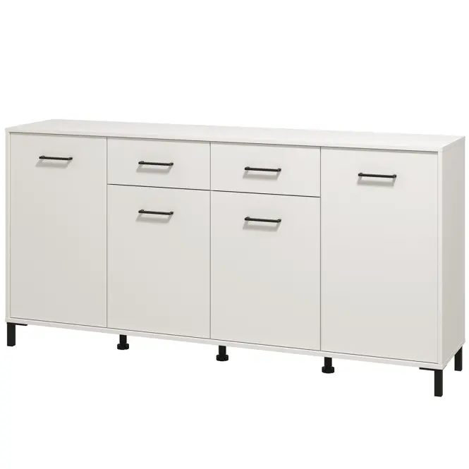 Komoda Vienne 4k2f Biely 11013602,4