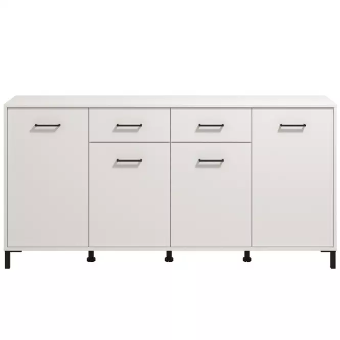 Komoda Vienne 4k2f Biely 11013602