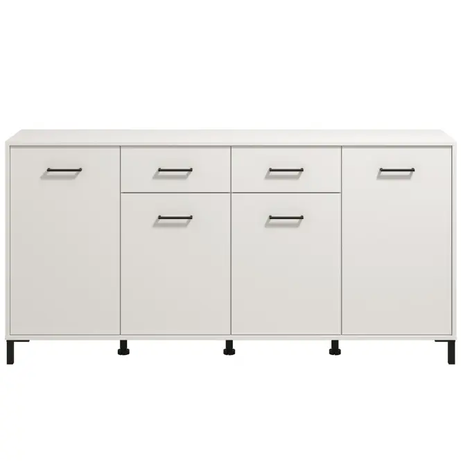 Komoda Vienne 4k2f Biely 11013602,5