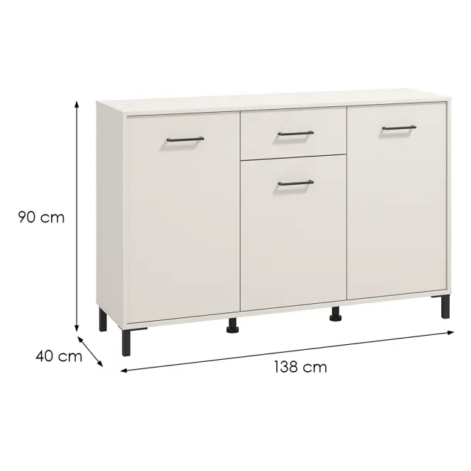 Komoda Vienne 3k1f Kašmír 11013611,2