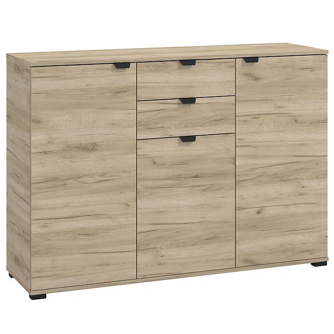 Komoda Duerto 3k2f Sivá Dub 11008303
