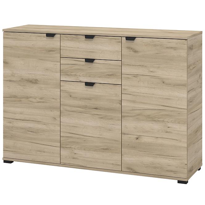 Komoda Duerto 3k2f Sivá Dub 11008303