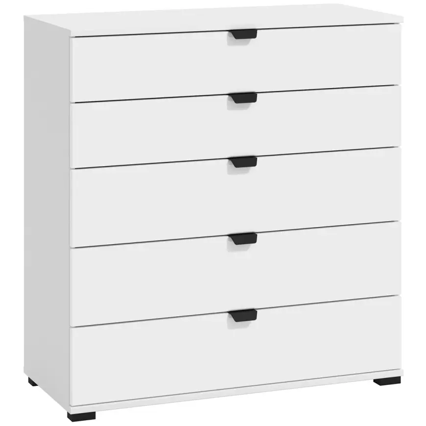 Komoda Duerto 5f Biely 11008296