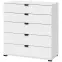 Komoda Duerto 5f Biely 11008296,4