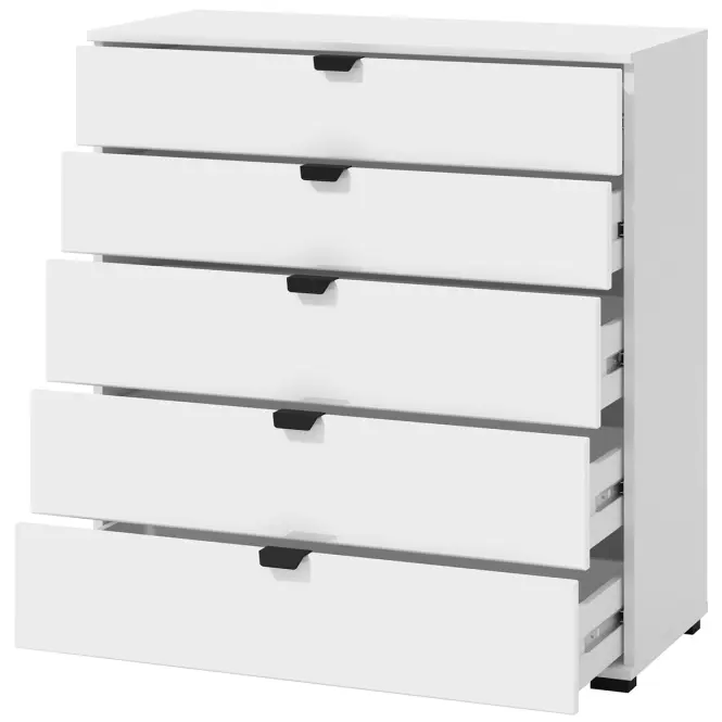 Komoda Duerto 5f Biely 11008296,7