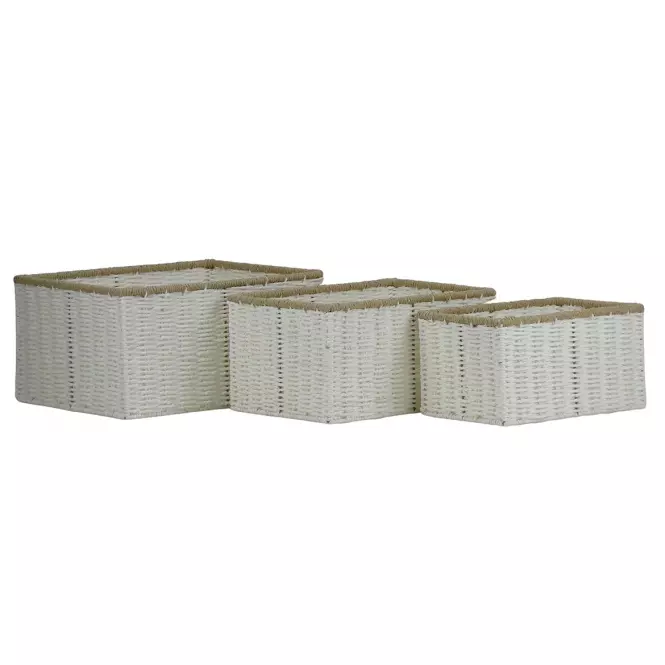 Košík taupe m 35x25 v18,2