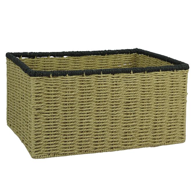 Košík svetlohnedý l 40x30 h20