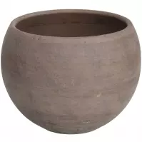 Obal na kvetináč guľatý Basalt 12 cm