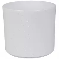 Obal na kvetináč Pillar Lava 14  cm biely mat