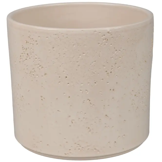 Obal na kvetináč Pillar Lava 17  cm krémový