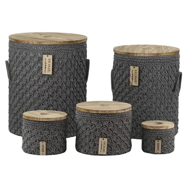 Okrúhly košík L Ø26,5 cm h22 cm,2