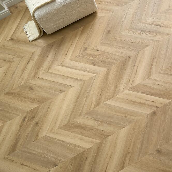 Vinylová podlaha SPC 91599 Dub Riverton Chevron 4V 4,5mm 0,3mm