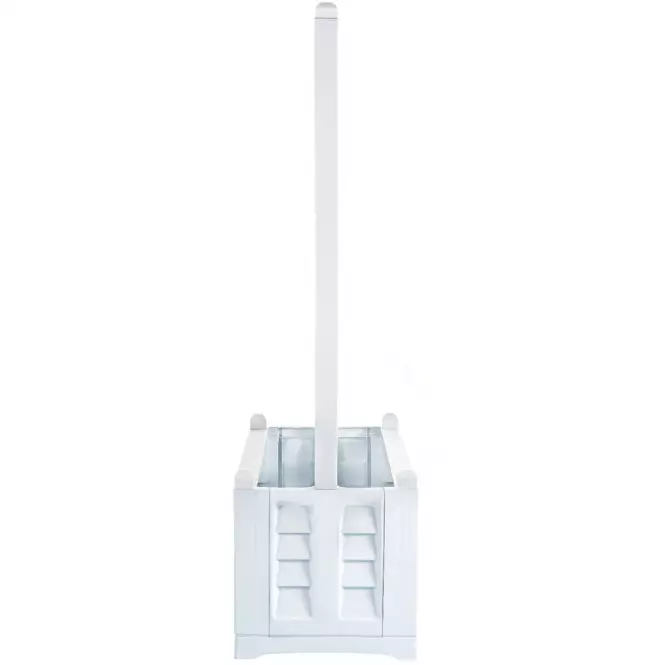 Okenný kvetináč 80 cm Separe biely,2