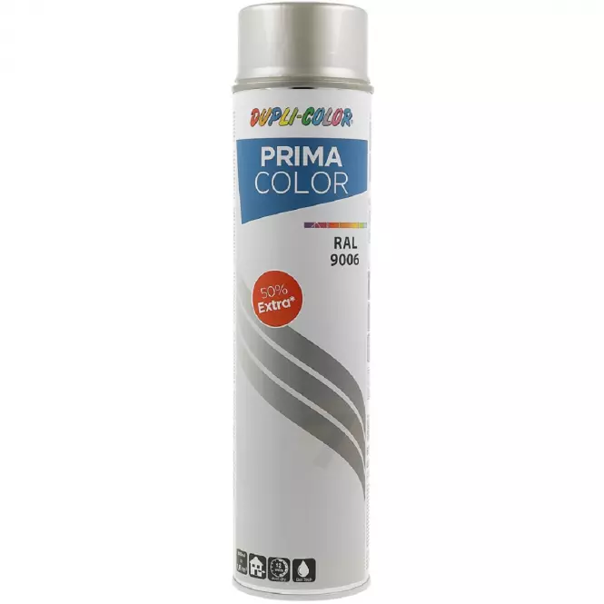 DC PRIMA SPREJ RAL9006 LESK 600ML