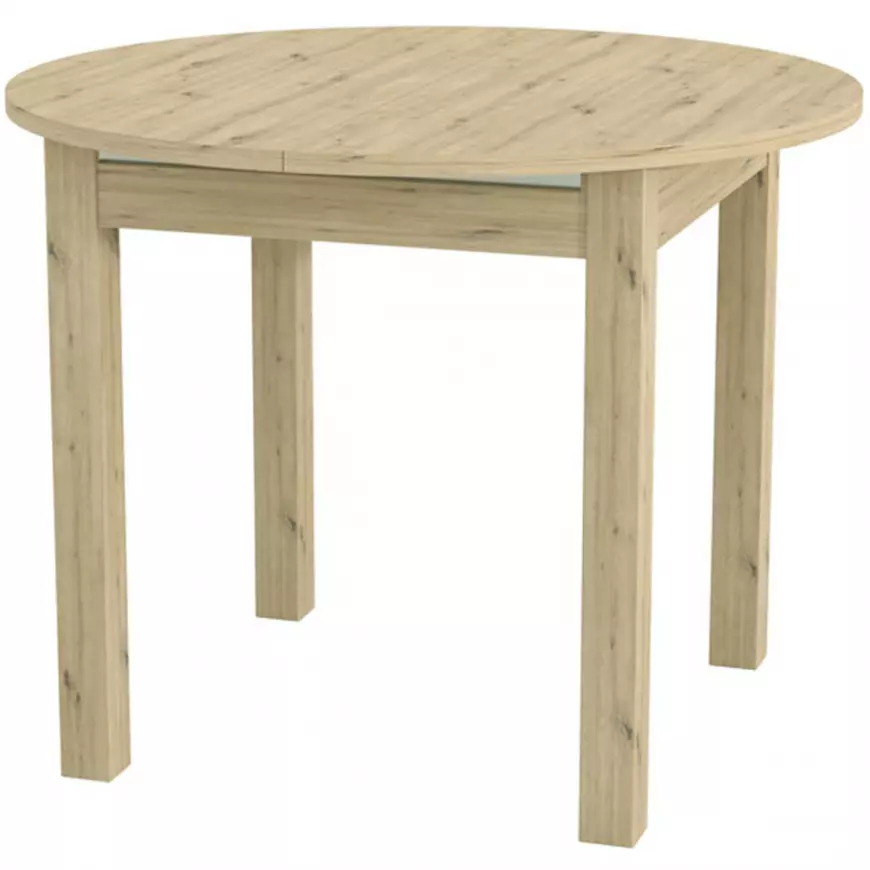 Skladací stôl Aurora 96/126x96cm dub artisan