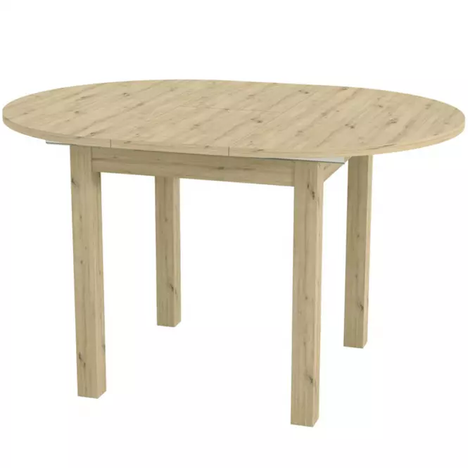 Skladací stôl Aurora 96/126x96cm dub artisan,3