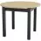 Skladací stôl Aurora 96/126x96cm dub artisan/čierna