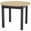 Skladací stôl Aurora 96/126x96cm dub artisan/čierna
