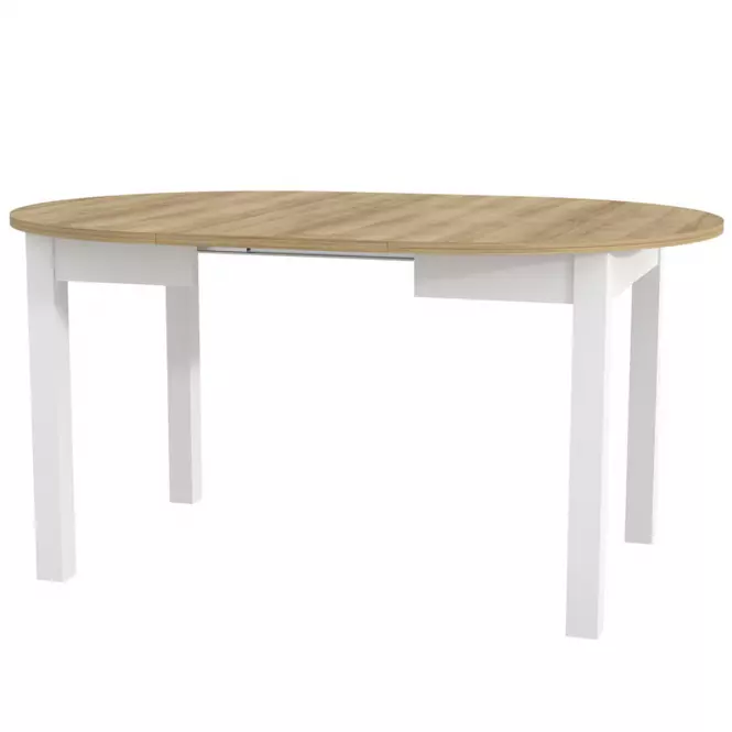 Skladací stôl Indus 02 105/240x105cm dub riviera/biela,3