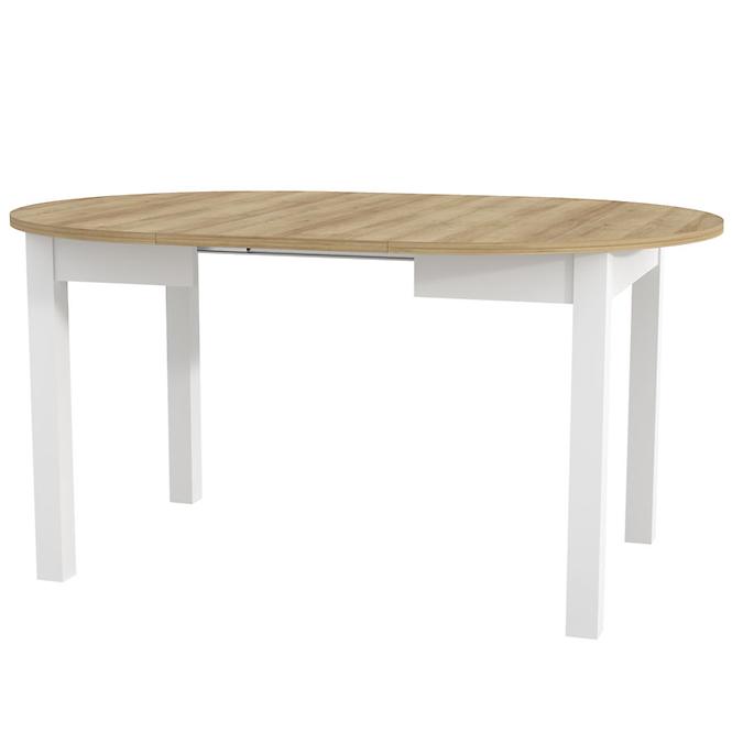 Skladací stôl Indus 02 105/240x105cm dub riviera/biela,3