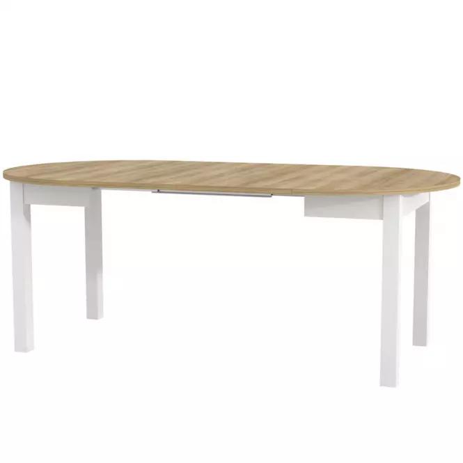 Skladací stôl Indus 02 105/240x105cm dub riviera/biela,4