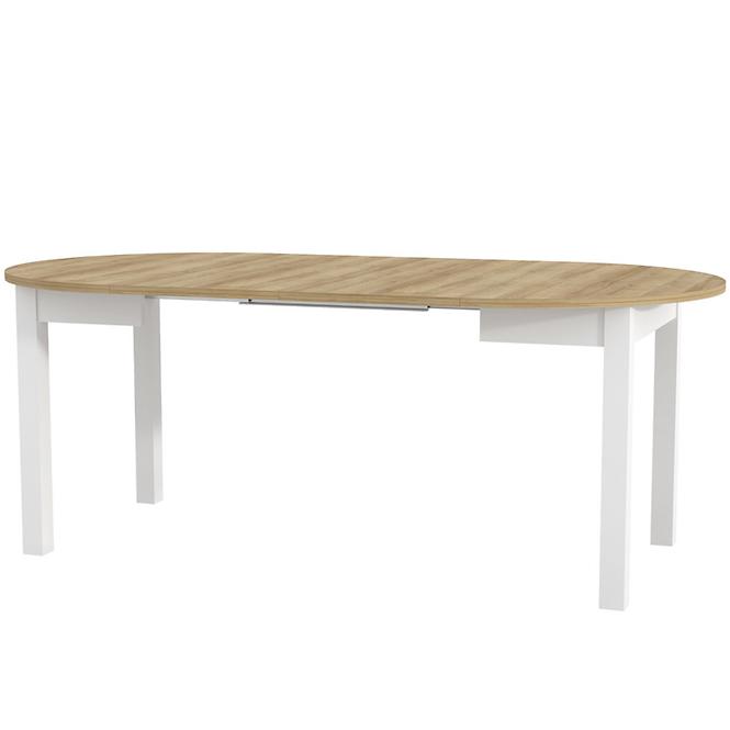 Skladací stôl Indus 02 105/240x105cm dub riviera/biela,4