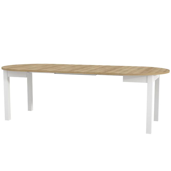 Skladací stôl Indus 02 105/240x105cm dub riviera/biela