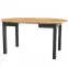 Skladací stôl Indus 02 105/240x105cm dub craft/čierna,3