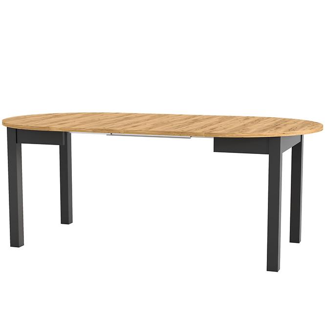 Skladací stôl Indus 02 105/240x105cm dub craft/čierna
