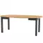 Skladací stôl Indus 02 105/240x105cm dub craft/čierna,4