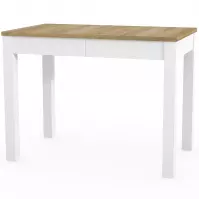 Skladací stôl Orion 03 100/160x60cm dub riviera/biela