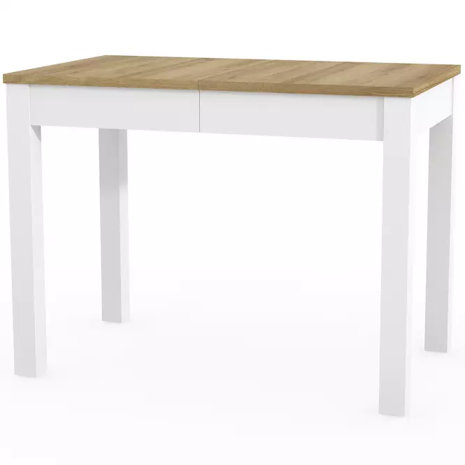 Skladací stôl Orion 03 100/160x60cm dub riviera/biela