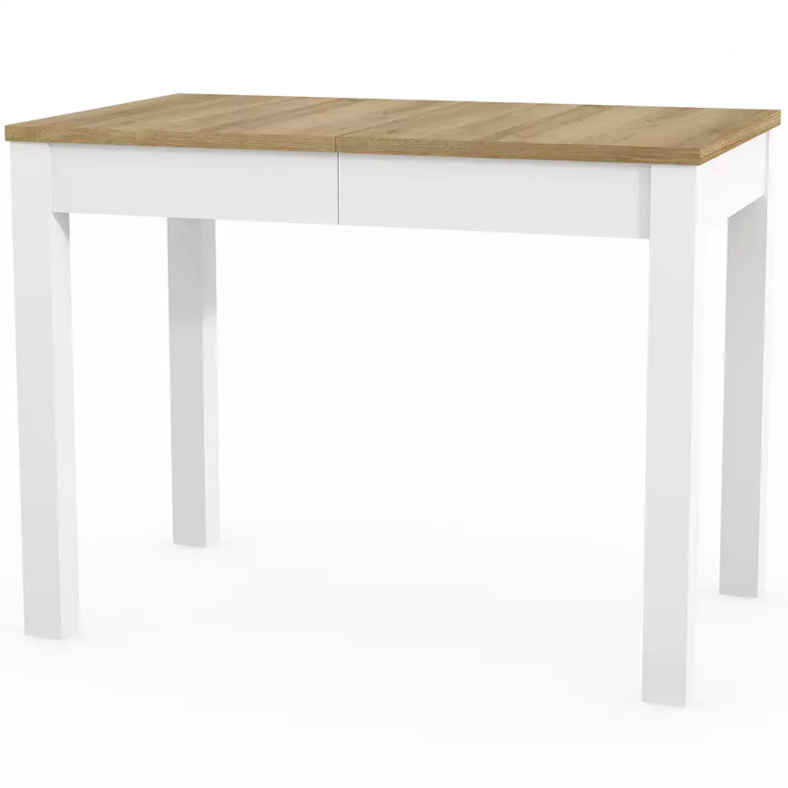 Skladací stôl Orion 03 100/160x60cm dub riviera/biela
