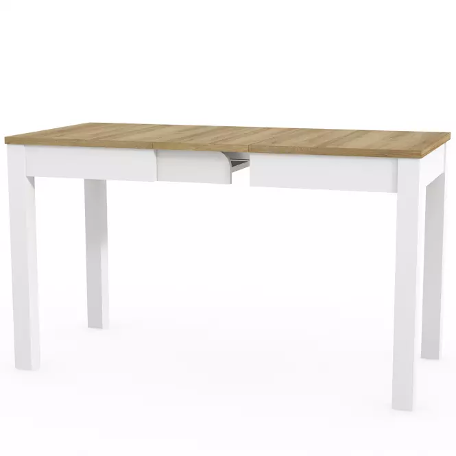 Skladací stôl Orion 03 100/160x60cm dub riviera/biela