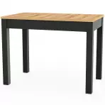 Skladací stôl Orion 03 100/160x60cm dub craft/čierna