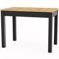 Skladací stôl Orion 03 100/160x60cm dub craft/čierna