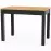 Skladací stôl Orion 03 100/160x60cm dub craft/čierna