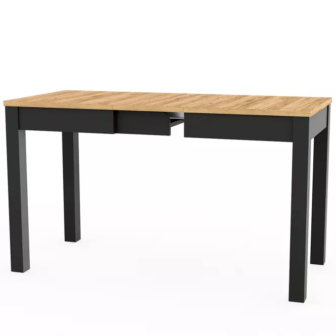 Skladací stôl Orion 03 100/160x60cm dub craft/čierna