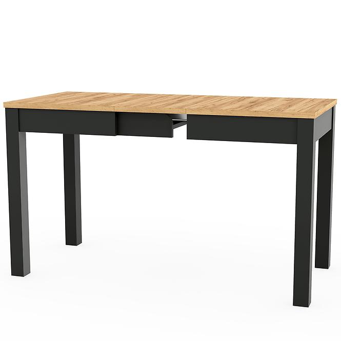 Skladací stôl Orion 03 100/160x60cm dub craft/čierna