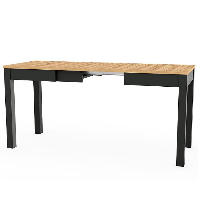 Skladací stôl Orion 03 100/160x60cm dub craft/čierna