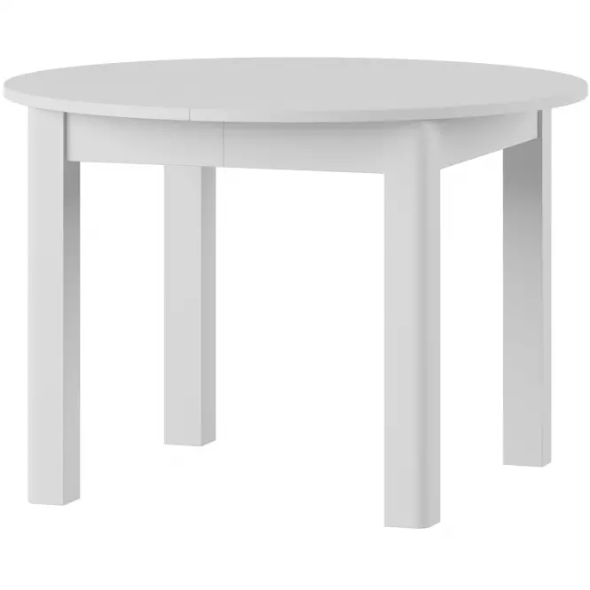 Skladací stôl Uran 01 110/160x110cm biela