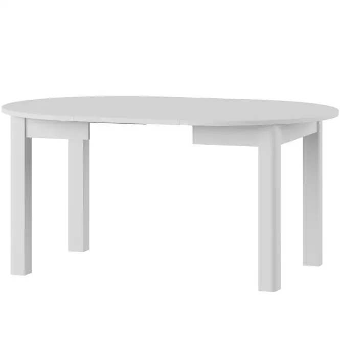 Skladací stôl Uran 01 110/160x110cm biela