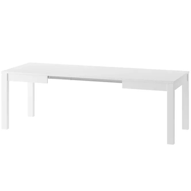 Skladací stôl Vega 02 130/280x85cm biela