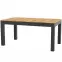 Skladací stôl Wenus 160/300x90cm dub craft/čierna