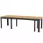 Skladací stôl Wenus 160/300x90cm dub craft/čierna,4