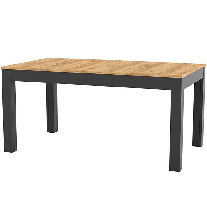 Skladací stôl Wenus dub craft/čierna