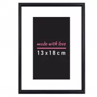 Fotorámik 13x18 čierny