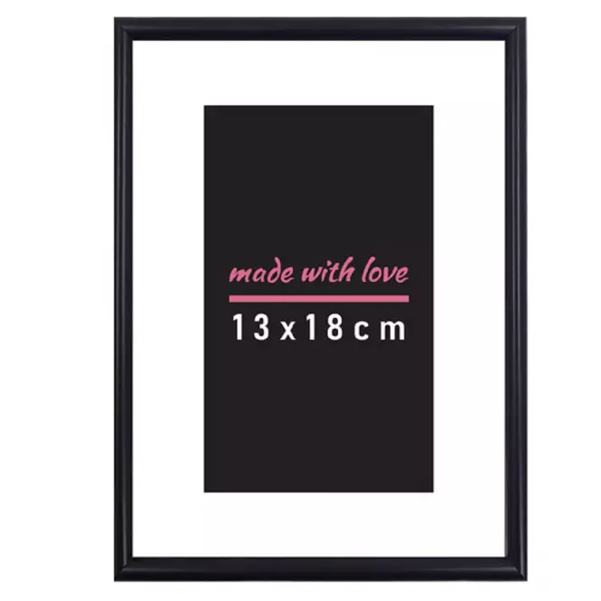 Fotorámik 13x18 čierny