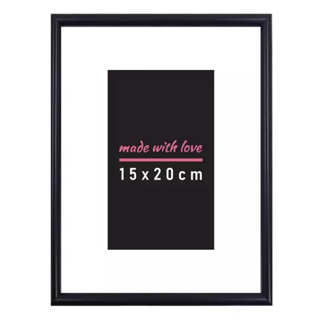 Fotorámik 15x20 čierny