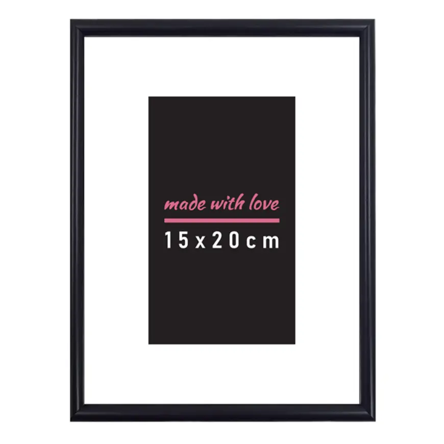 Fotorámik 15x20 čierny